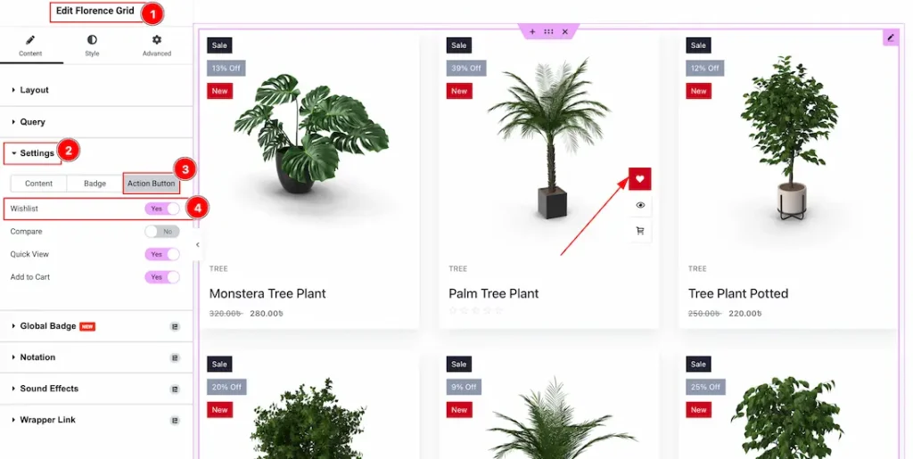 How the user Wishlists count on the Wishlist Products
